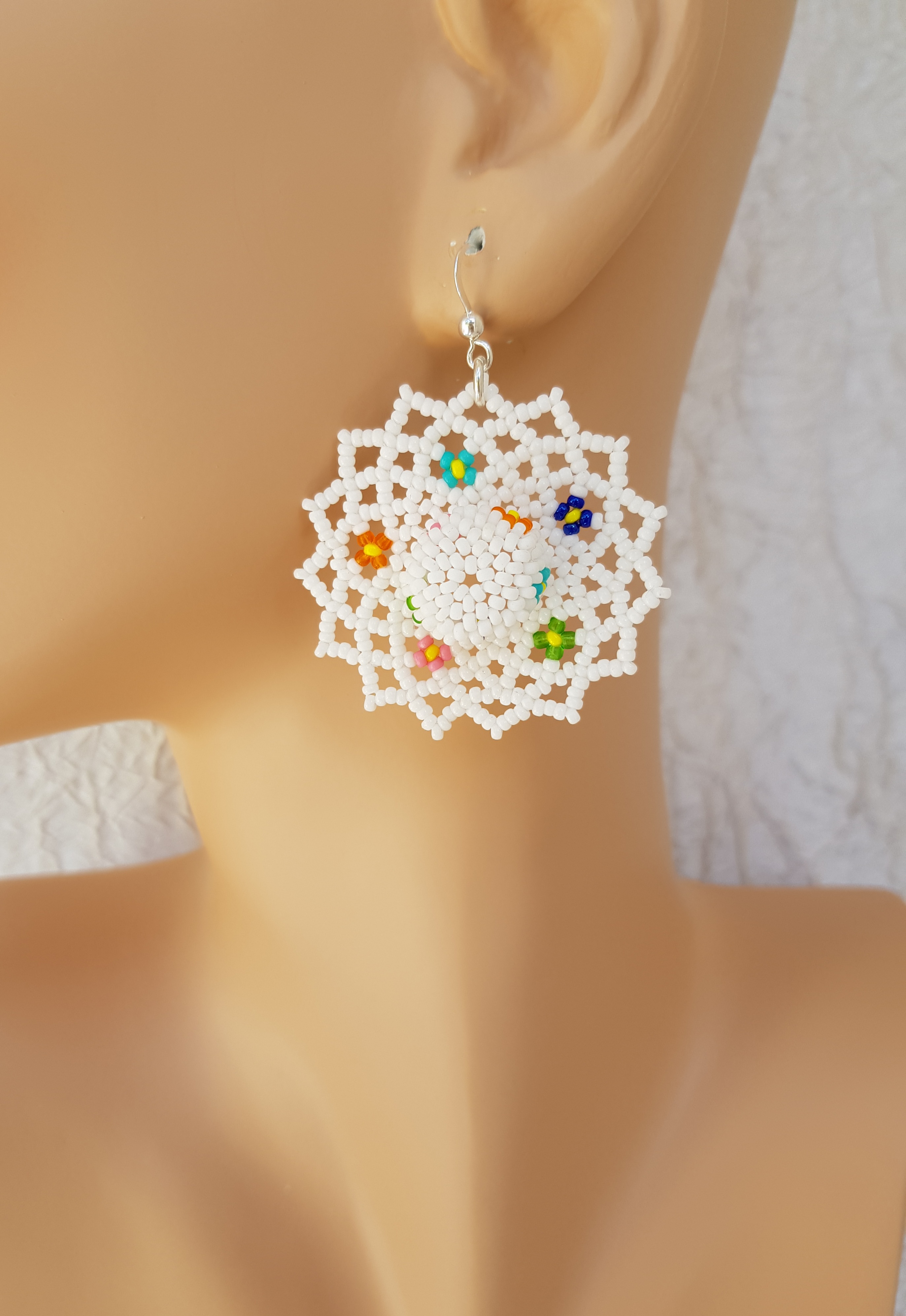 White O'Hara - Handcrafted earrings