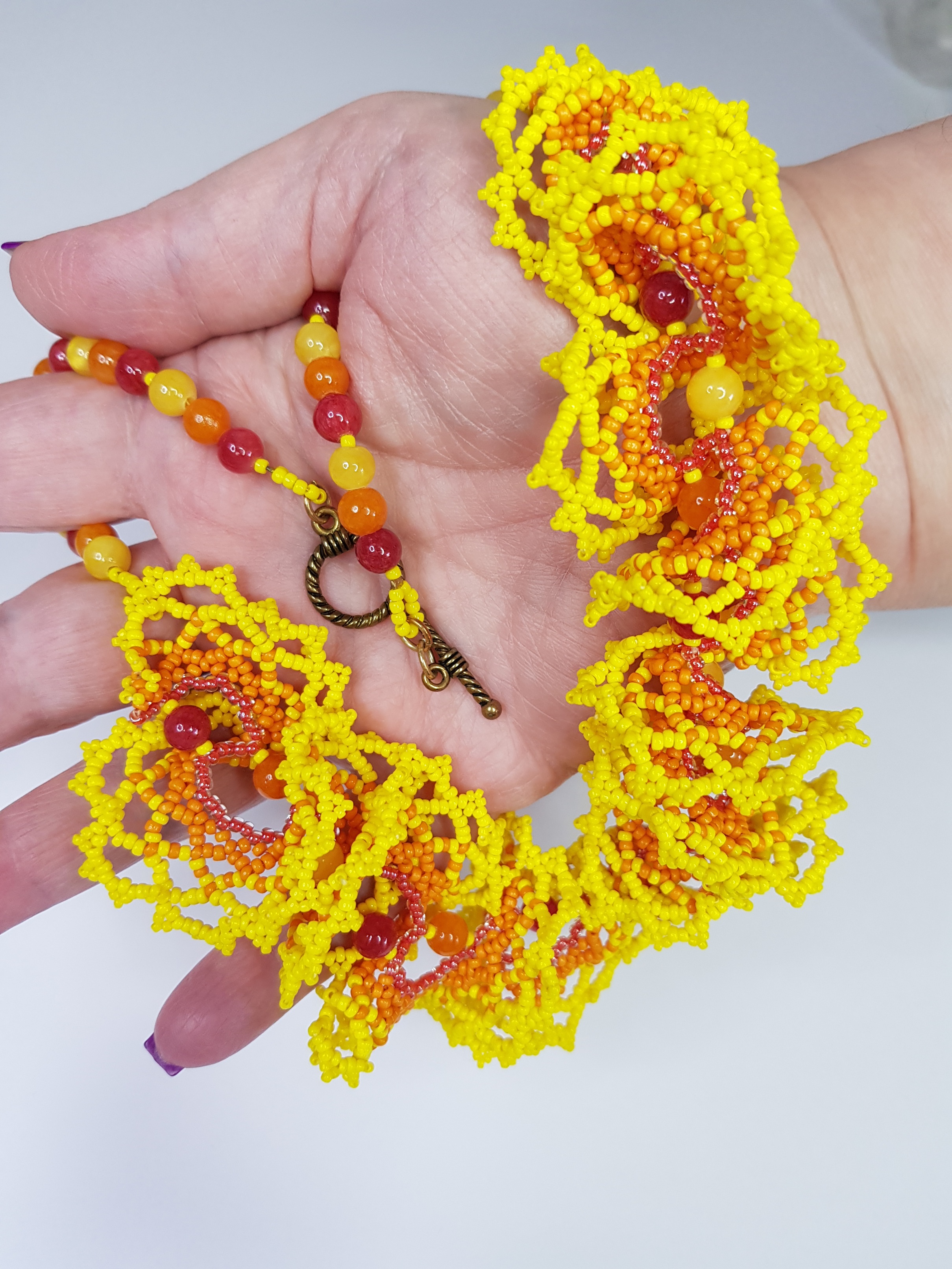 Citrus fruits - particular necklace